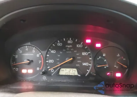 2001 Honda Accord 2.3 Ex из США, поврежденный, VIN 1HGCG55631A136784